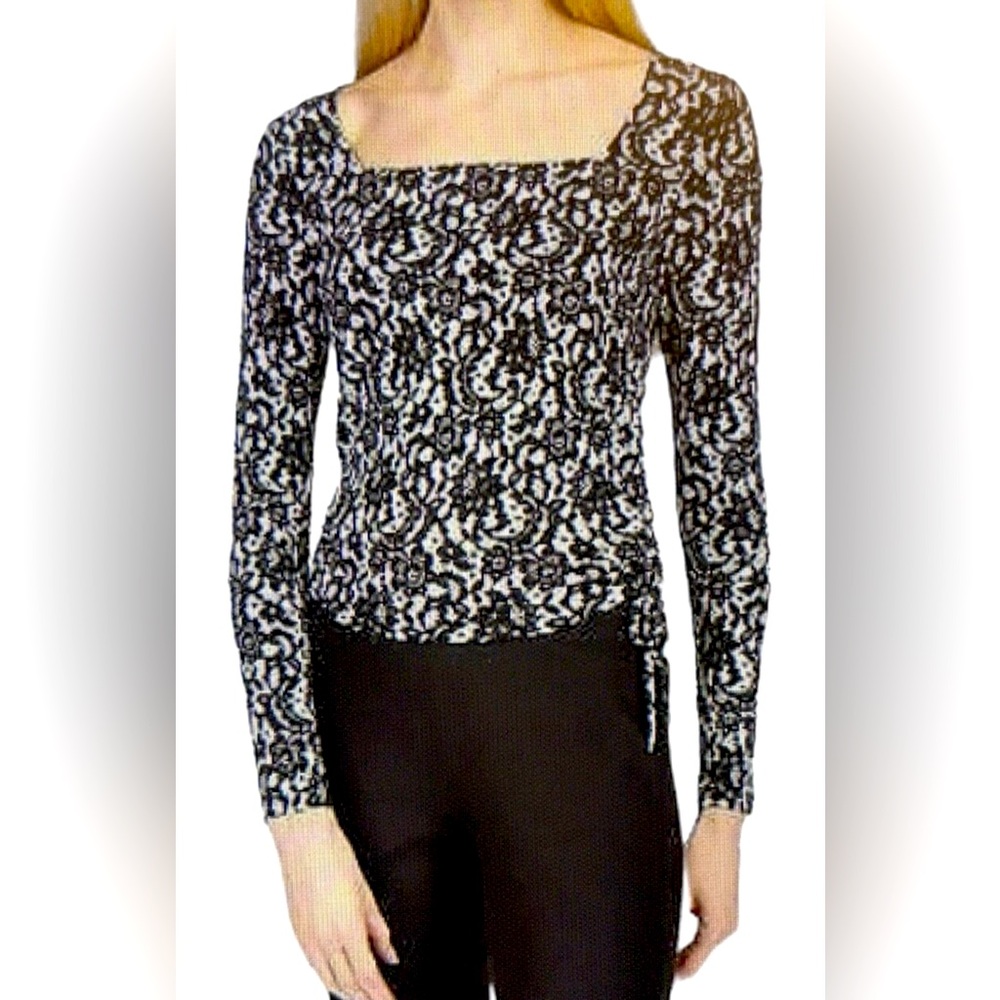 Michael Kors Lace Design Top